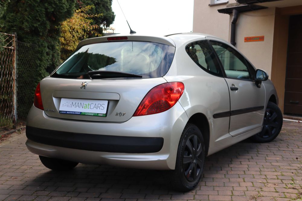 Peugeot 207 1.4 8V 73KM NISKI PRZEBIEG! Fajny stan! Pewny zakup!