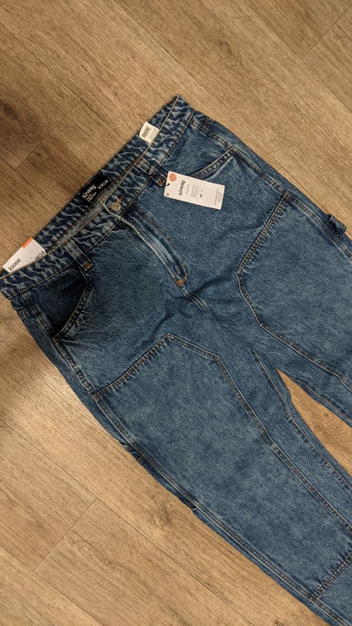 Стильні чоловічі джинси Loose W 34 L 34