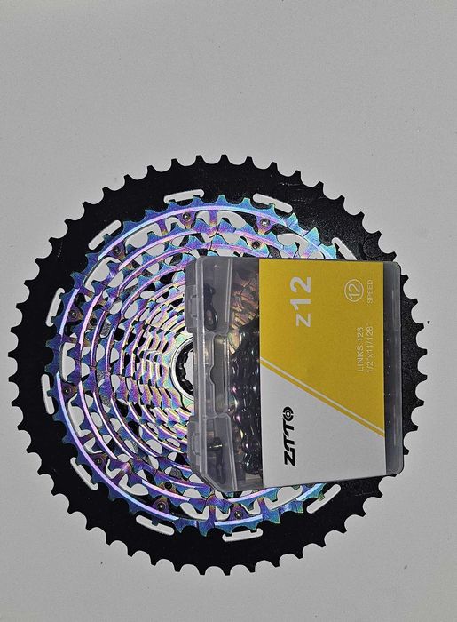 Ztto mtb 12s 10-52t cassete xd 378g ult corrente roda dentada no Sram