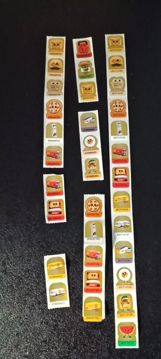 Naklejki Gang Biedroniaków 34 sztuk Rezerwacja do wtorku