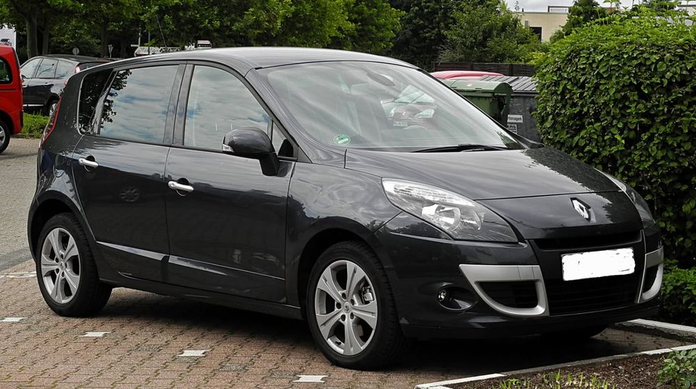 renault scenic III 1.9 dci lak tegne  samochód na części