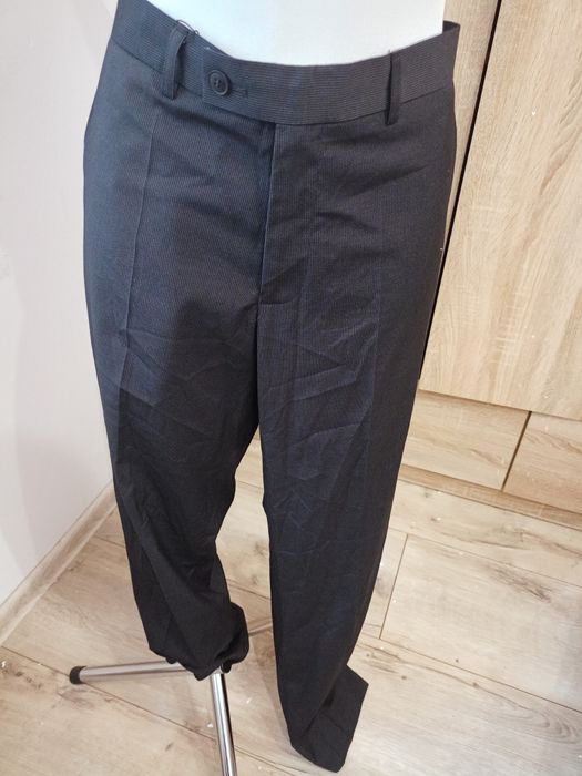 Spodnie męskie garniturowe