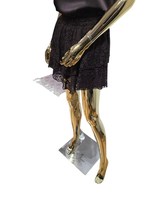 Spódnico-spodenki koronkowe czekoladowe La Milla rozmiar 1