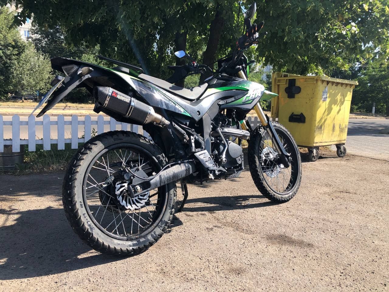 Мотоцикл эндуро форте forte cba 250 2019 166fmm обновляемо