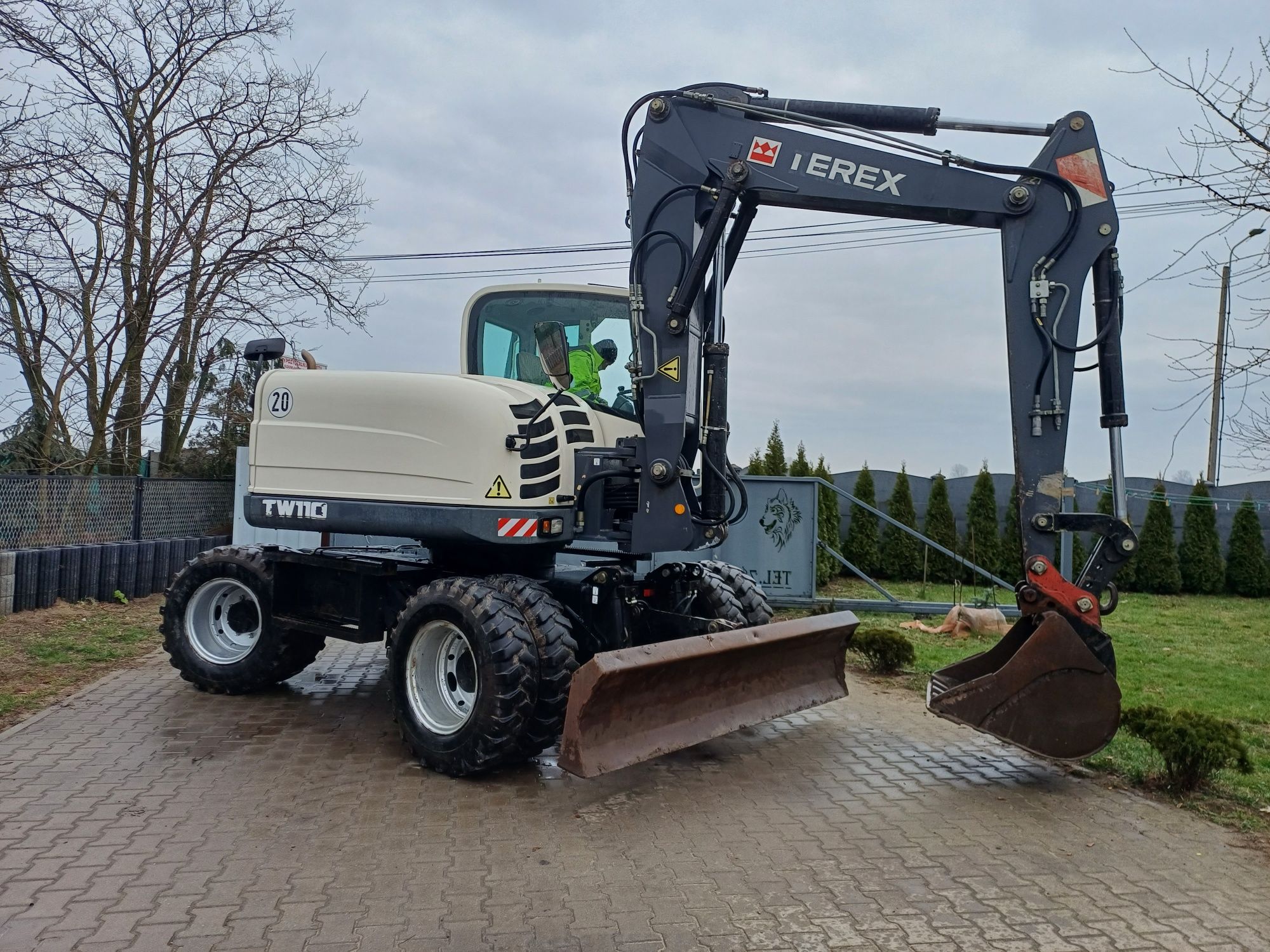 Koparka kołowa TEREX TW110