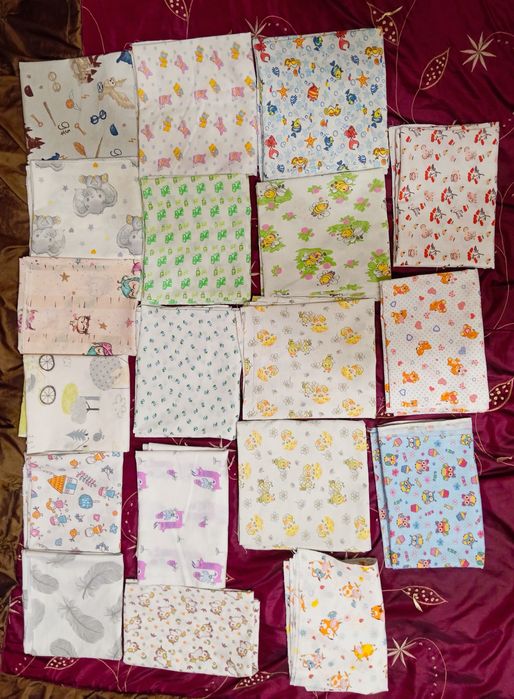 Дитячі пеленки, ситець