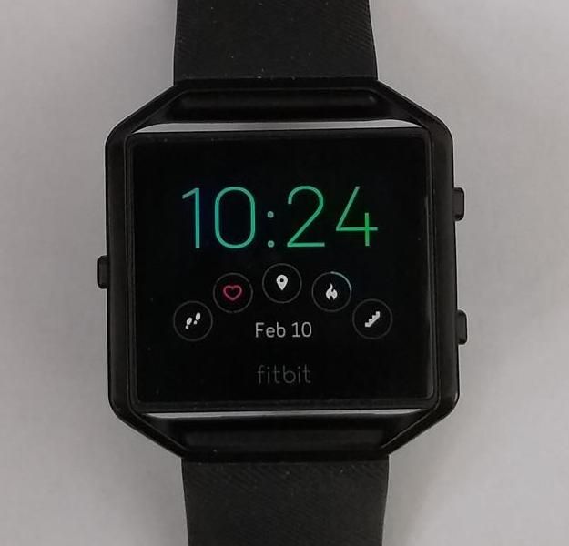 Fitbit Blaze Gunmetal czarny zegarek smartwach