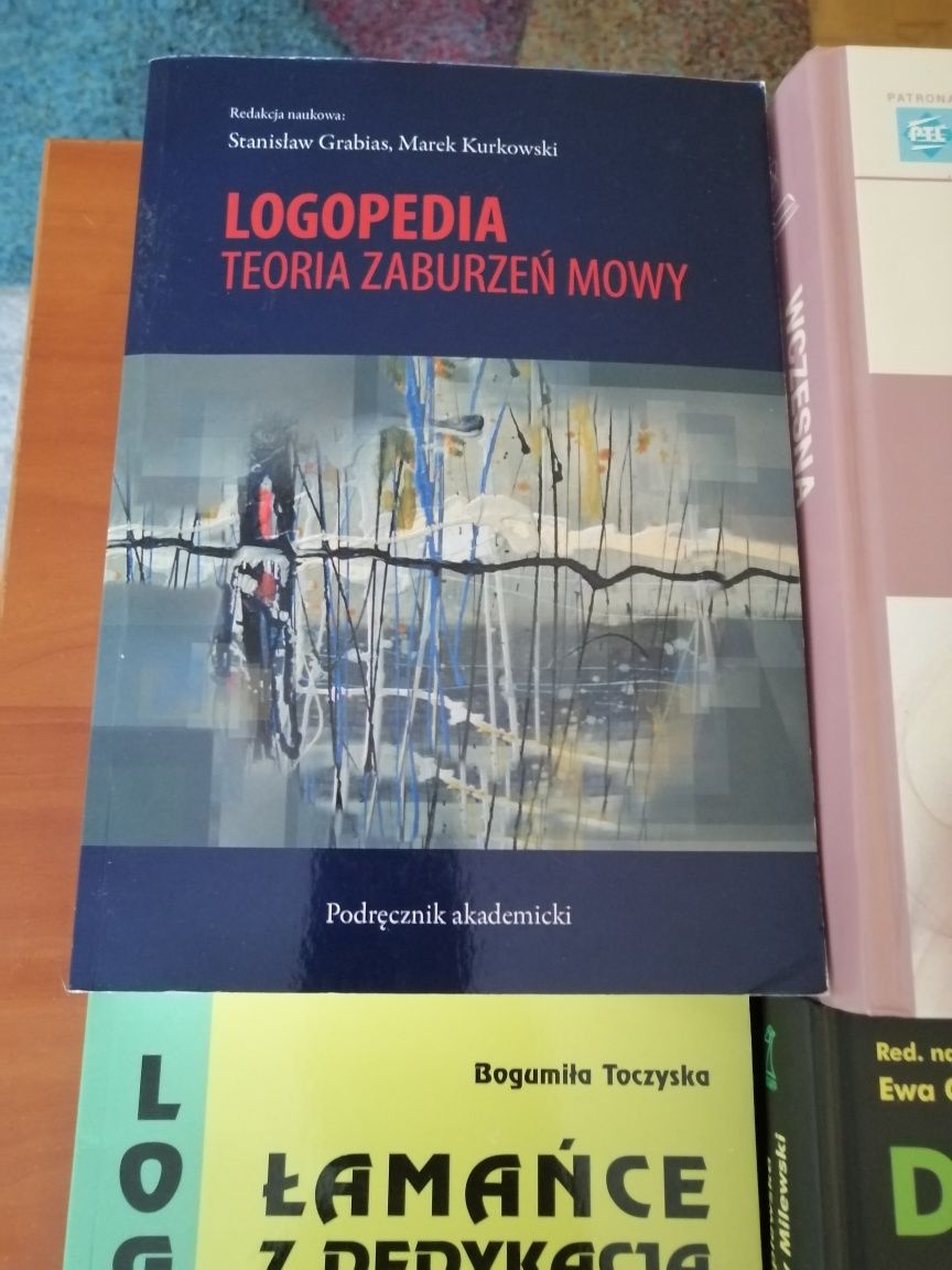 Zestaw książek logopedycznych Unikaty! Logopedia książki