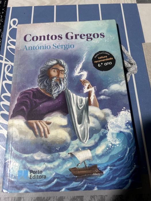 Contos Gregos de Antonio Sergio plano  nacional leitura