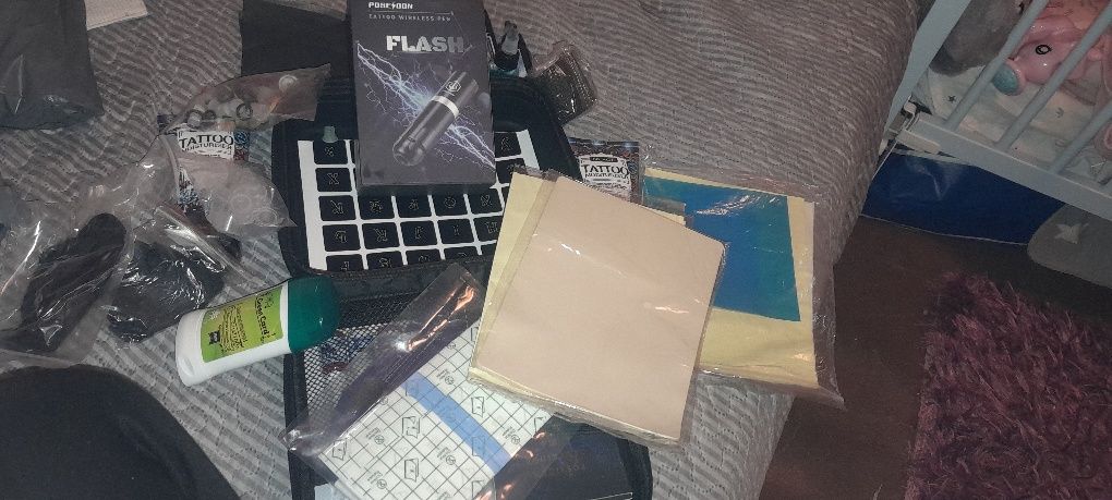 Vendo kit de tatuagens Poseidon