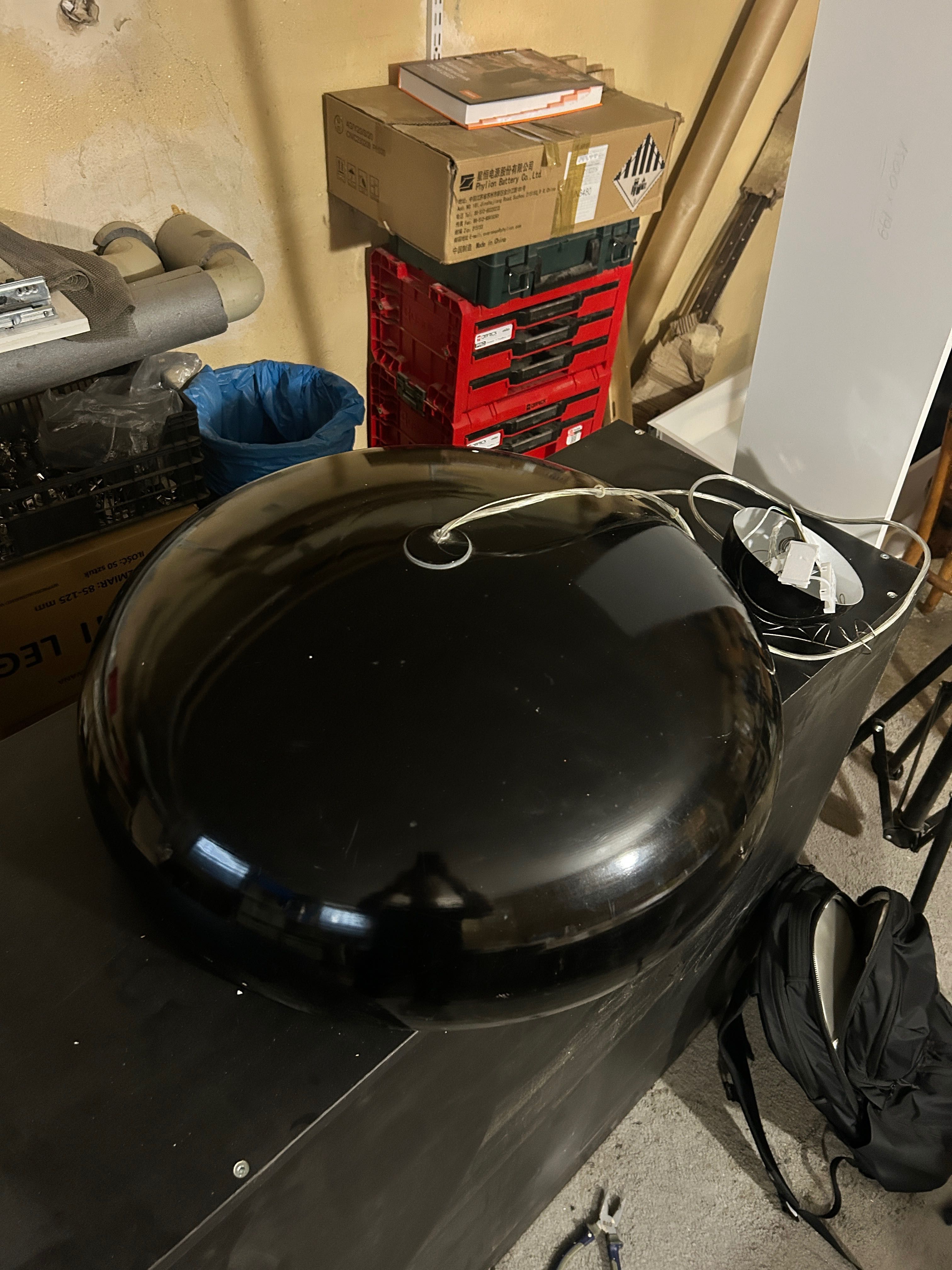 lampa wisząca metalowy klosz