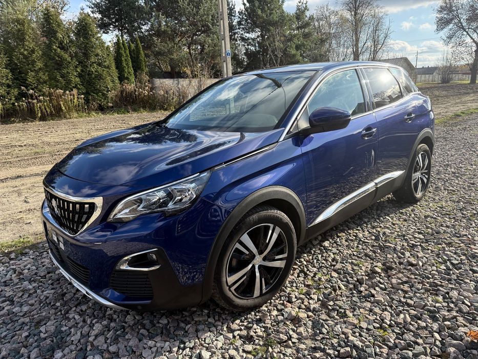Peugeot 3008 Półskóry, światła LED, start stop,alufelgi, lekko uderzony