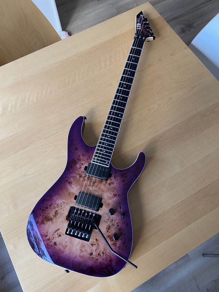 ESP LTD M-1000 Purple Natural Burst