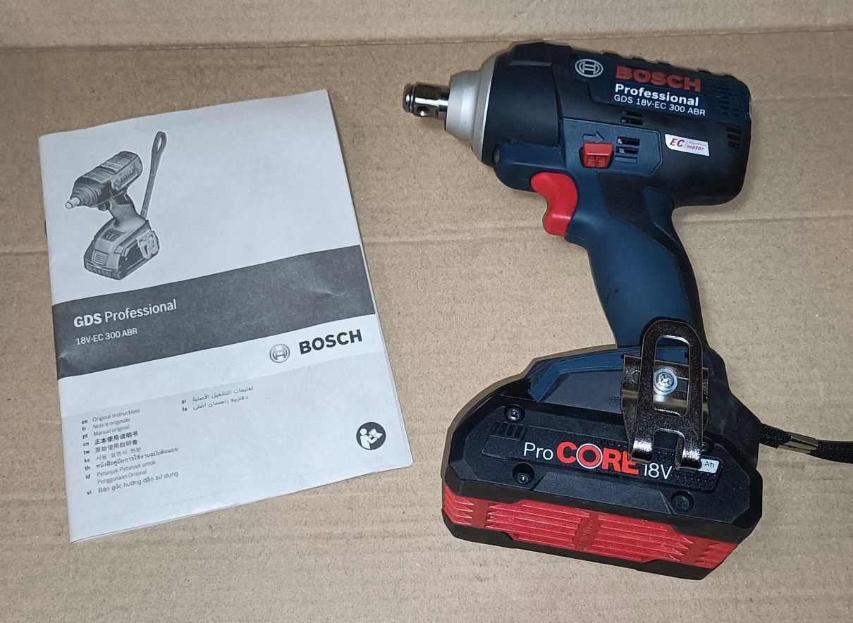 BOSCH GDS 18V-300 klucz udarowy 1/2"