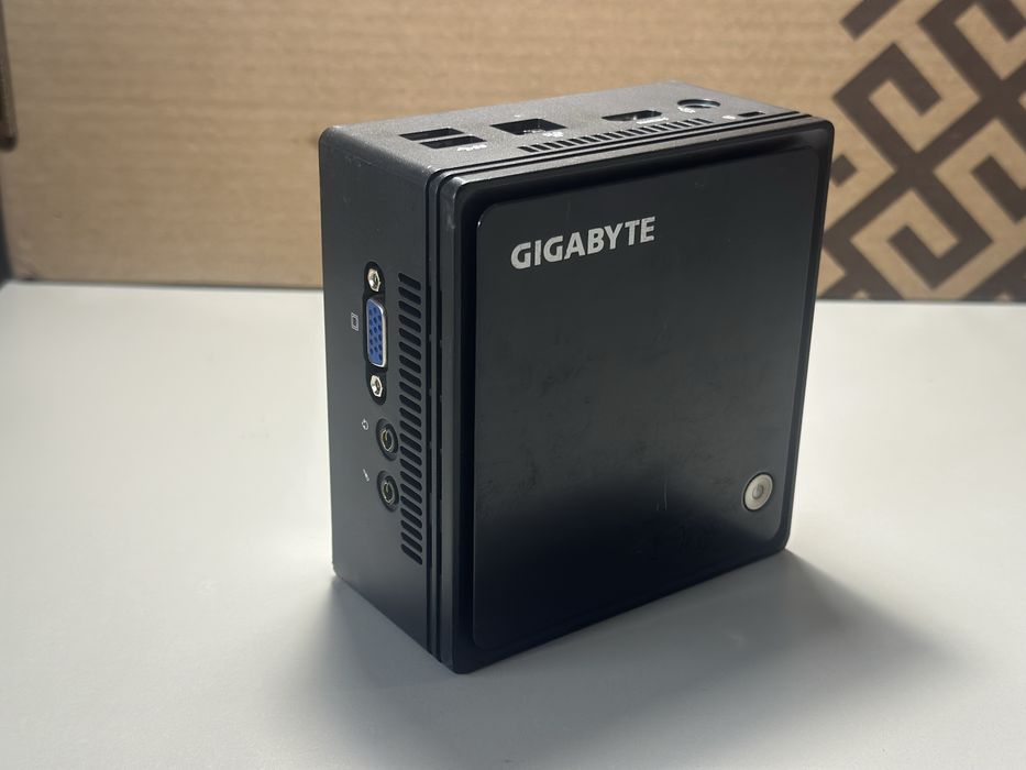 Міні ПК Gigabyte BRIX GB-BACE-3160/Intel CeleronN3160/RAM4GB/SSD128