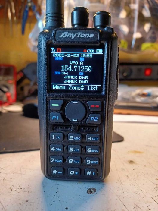 Anytone AT-D878 UV DMR GPS Radiotelefon Cyfrowy sprzedam.