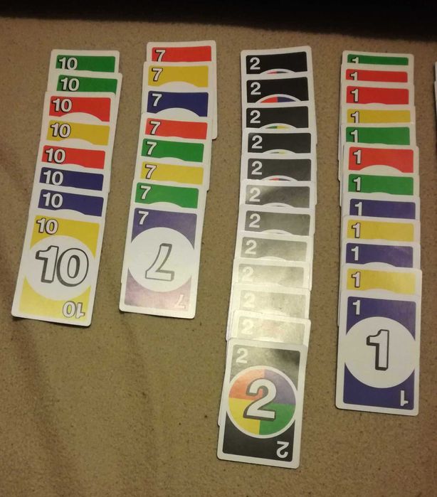 Baralho de cartas DOS