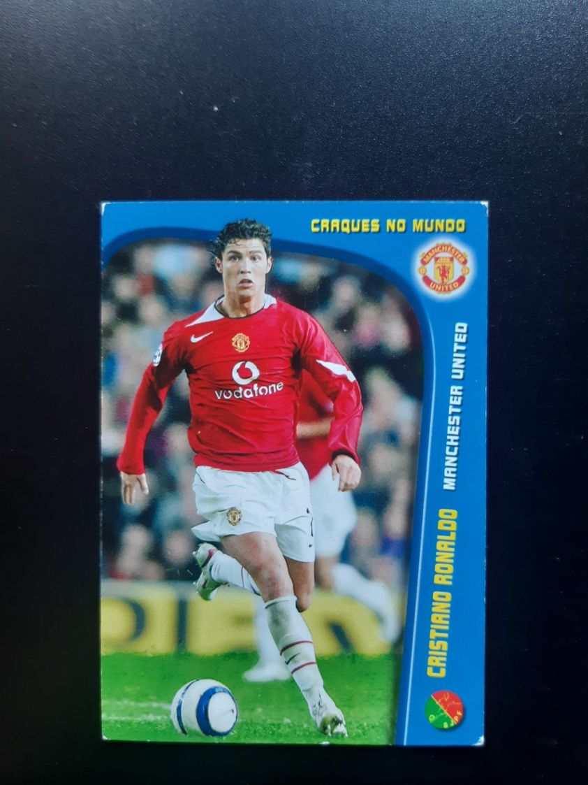 Carta Rara CR7 Mega Craques 2005/2006