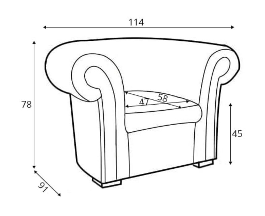 Fotel cupido II fotel wypoczynkowy