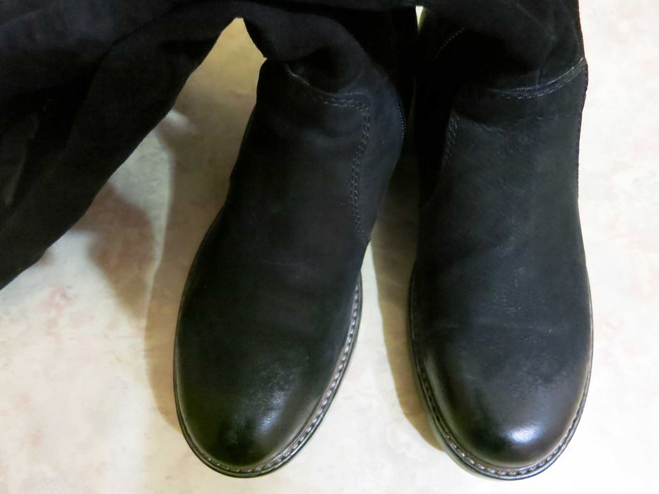 Чоботи з натуральної шкіри
