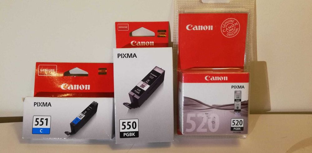 Tinteiros Novos Canon