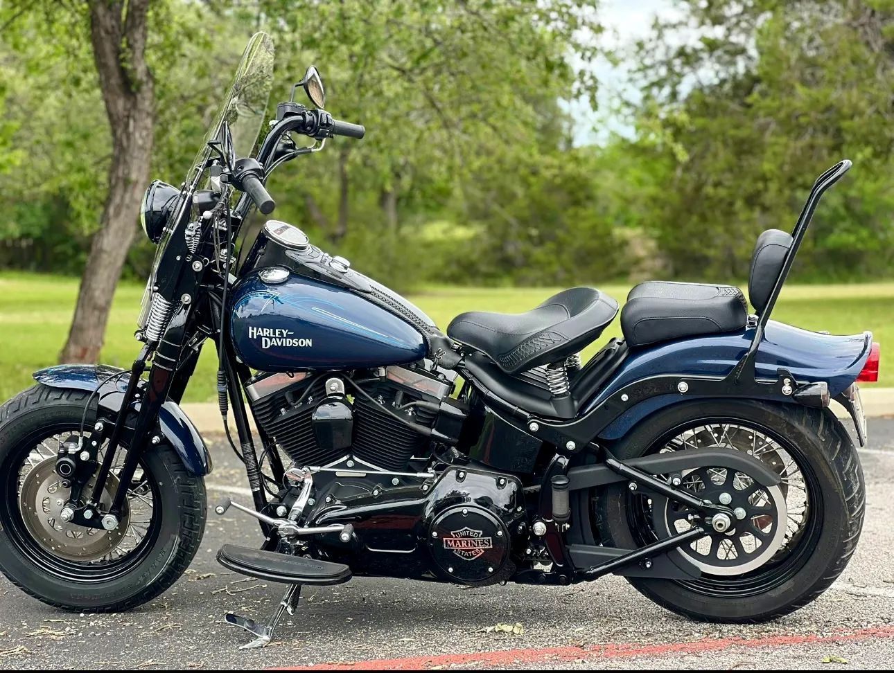 Harley-Davidson Softail Cross Bones Bezwypadkowy 4500 mil dla kolekcjonera