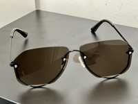 Okulary przeciwsłoneczne Alexander McQueen MQ0257S 002 Black One Size