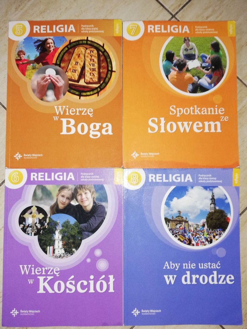 Religia. Podręcznik szkoła podstawowa kl. 5,6,7,8