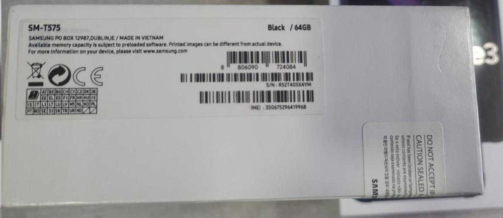 планшет Samsung Galaxy Tab Active 3 4/64GB LTE Wi-Fi SM-T575, НОВИЙ
