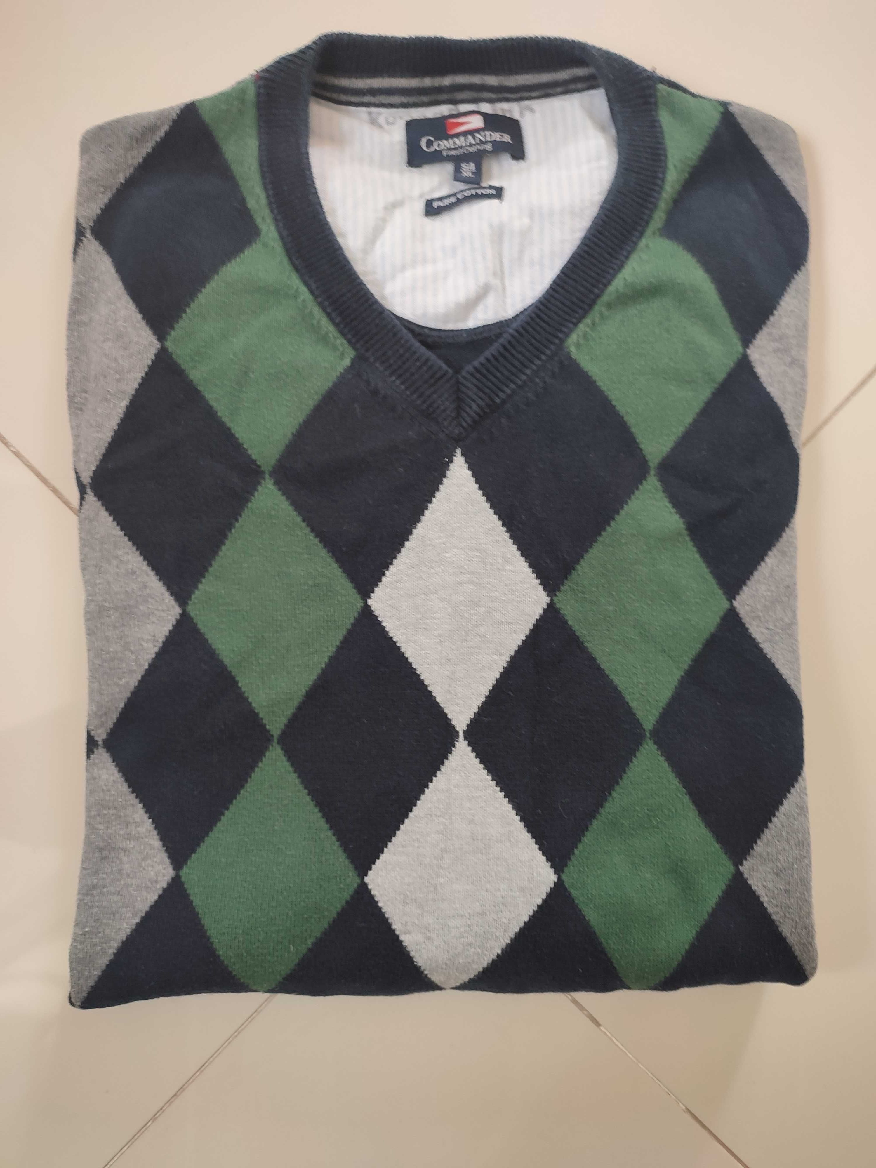 Sweter męski Commander rozmiar 54/xl