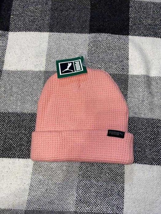 Жіноча рожева шапка puma archive beanie peach smoothie нова оригінал
