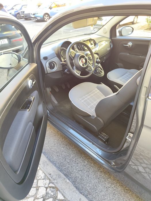 Fiat 500 1.2 2018 cinza