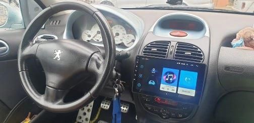 Rádio Android Peugeot 206 206cc 206sw (2001 a 2016)