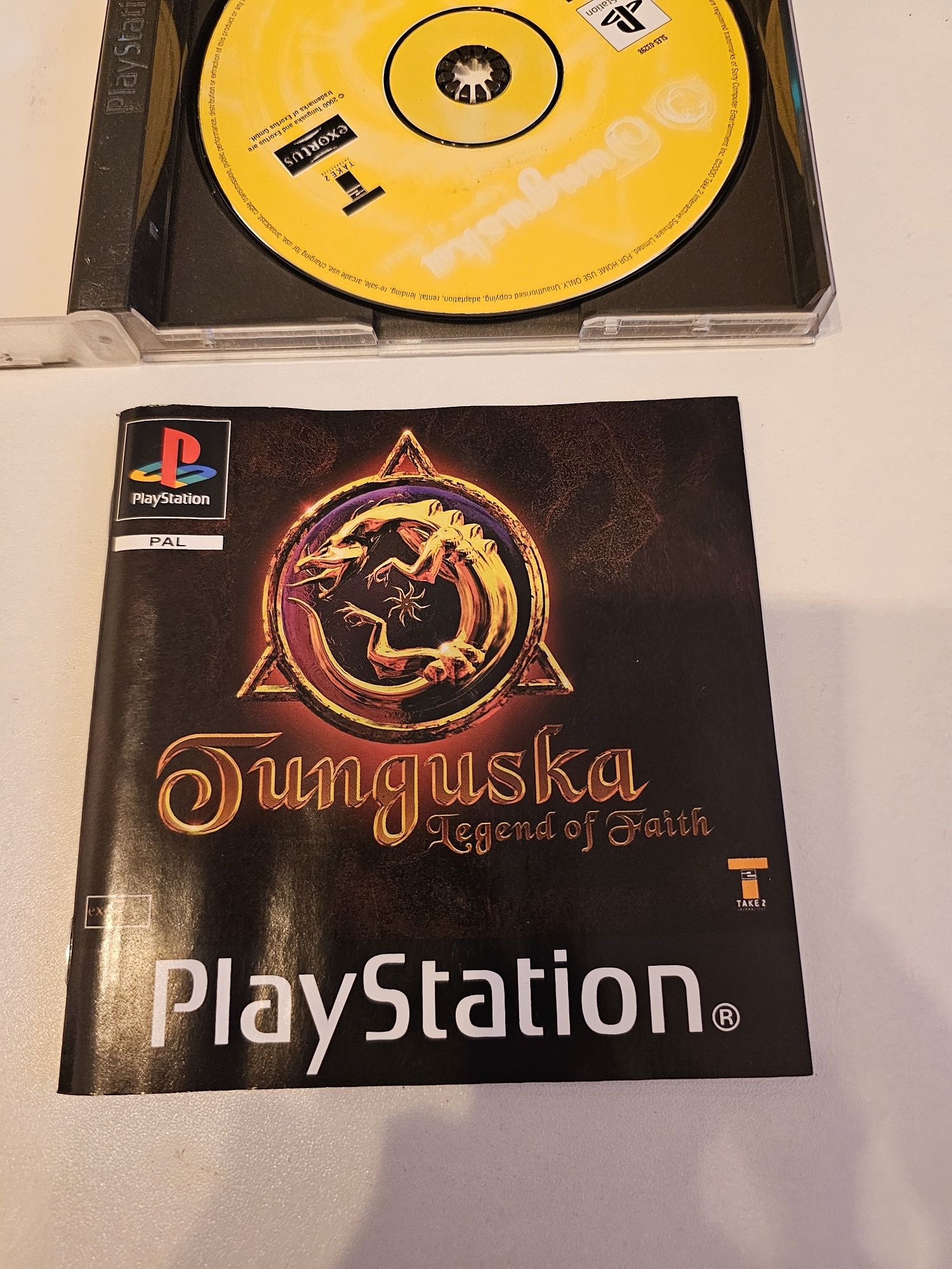 Tunguska psx playstation 3xA komplet