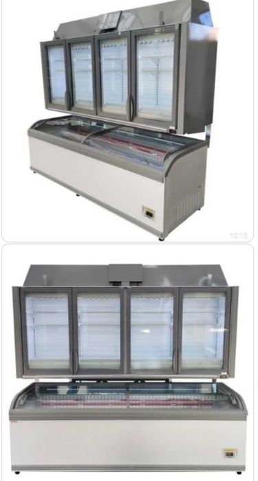 Шафа  шкаф холодильний універсальний регали горки .  морозилки бонети