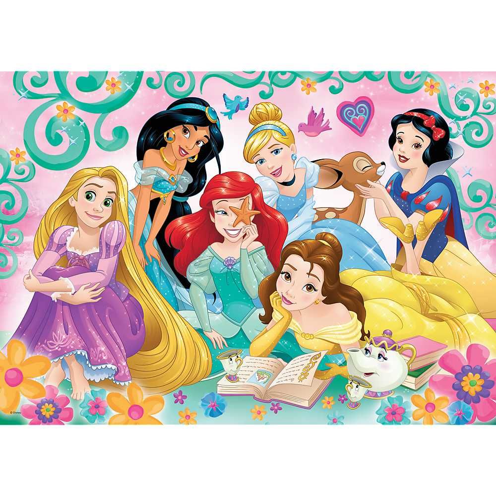 Trefl Puzzle 200 el. Disney Princess Radosny Świat Księżniczek 13268