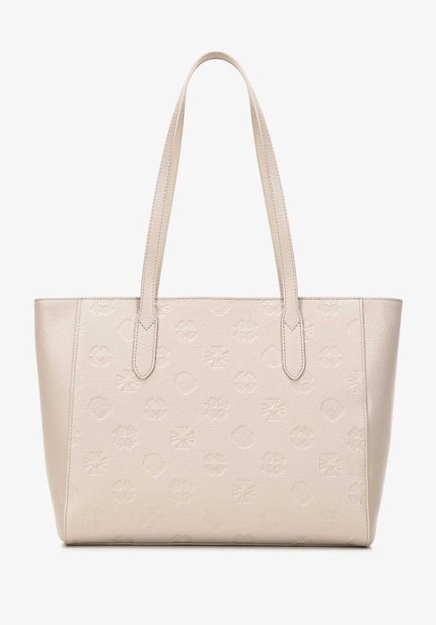 WITTCHEN Luksusowa Shopperka torebka skóra monogram kremowa 800 zł
