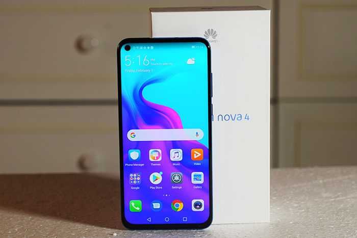 Мобильный Huawei Nova 4 на 2 сим