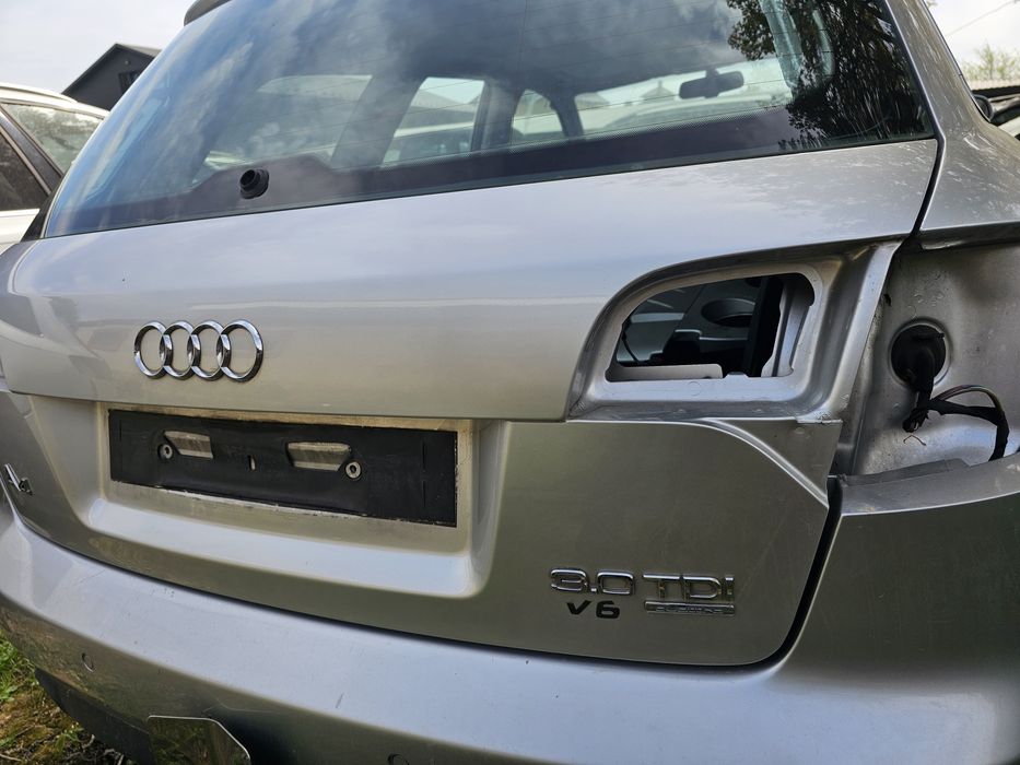 Ляда Крышка багажника Кляпа Скло Замок Audi A4 B7 Avant LY7W Ауди А4