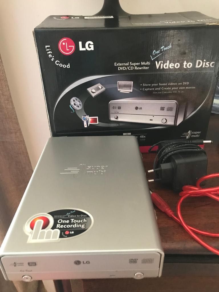 external super multi dvd/cd video to disc