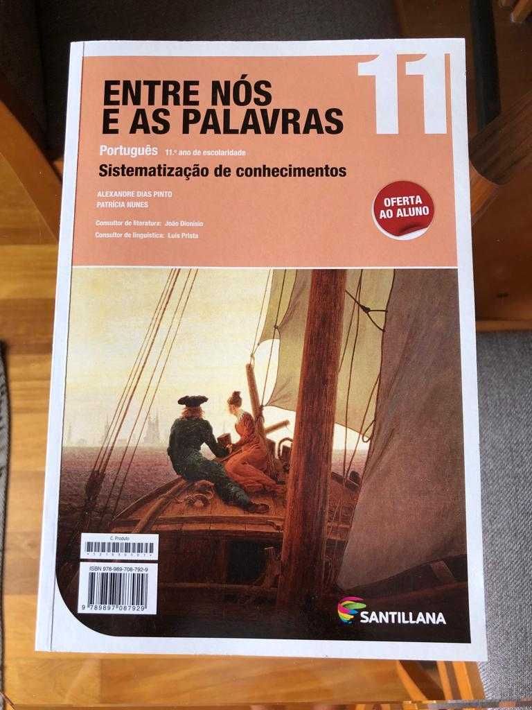 Caderno de atividades "Entre Nós E As Palavras 11º"