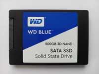 Dysk SSD WD BLUE 500GB SATA 2.5 3D NAND - jak NOWY
