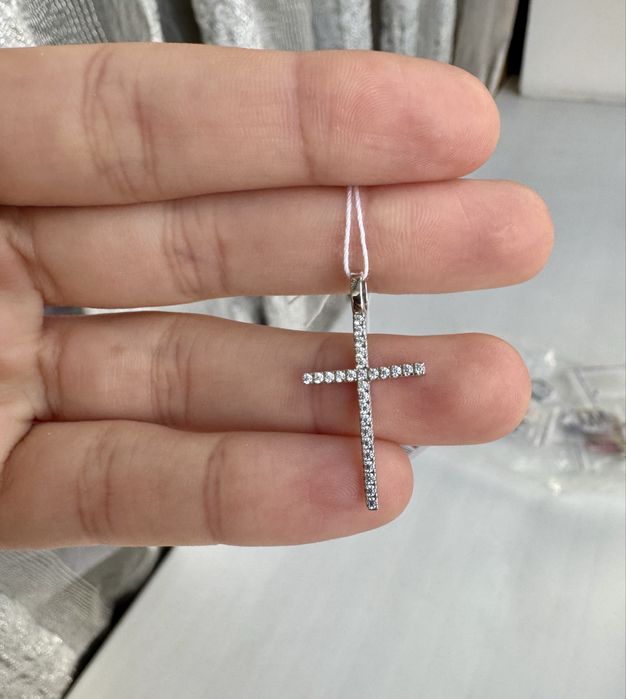 Срібна підвіска/серебряная подвеска/хрестик