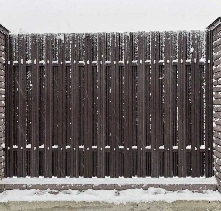 Штакетник металлический - купить металлоштакетник ‼️ Без посередників!
