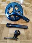 Shimano Sora R3000 9v pedaleira + desviador frontal