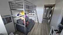 Lozko pietrowe ikea