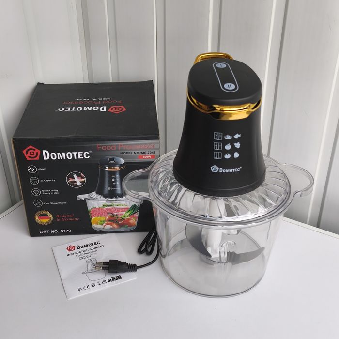Кухонний блендер із чашею Domotec