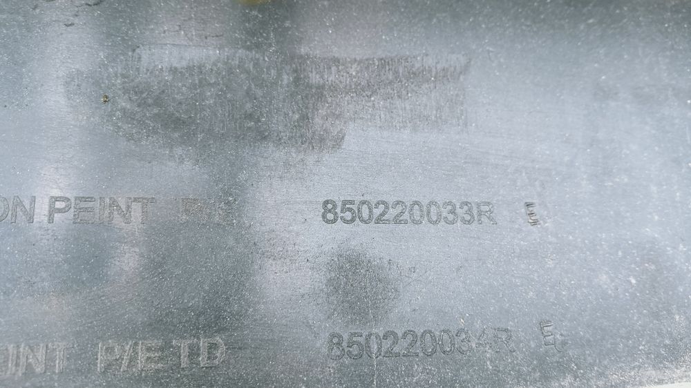 Parachoques Renault Dacia Duster para choques 2016