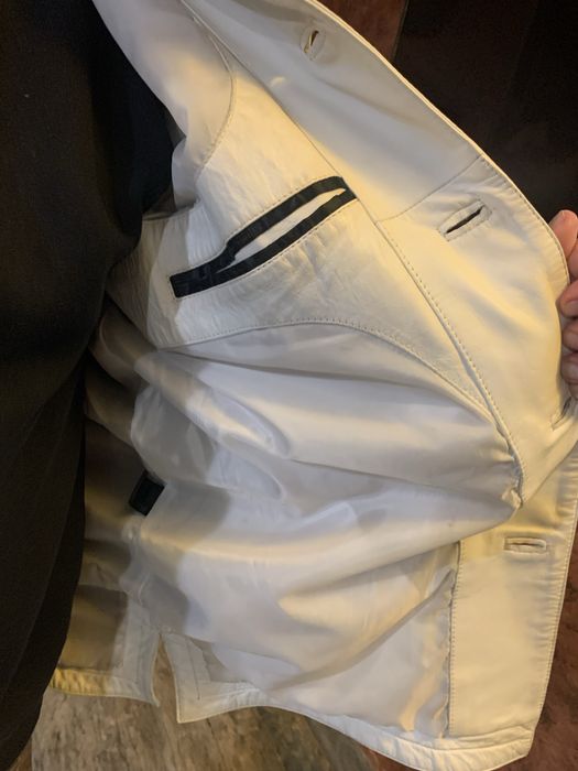 Мужской Кожаный пиджак куртка Franco Pepeti ,Испания 52-54 р.