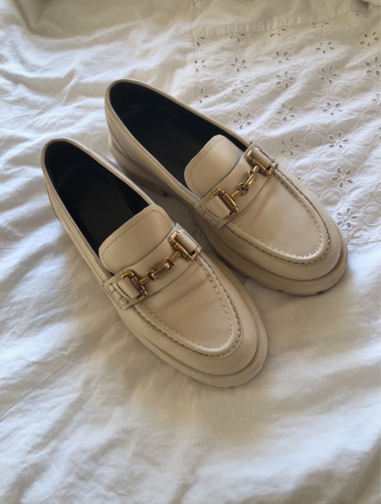 Mokasyny loafersy Massimo Dutti 38